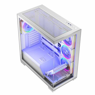 7. MODECOM VOLCANO STELLAR ARGB MIDI 8F WEISSES GEHÄUSE