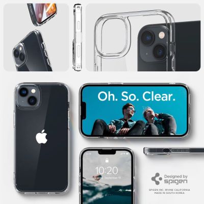 10. Spigen Ultra Hybrid-Hülle für iPhone 14 – transparent