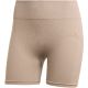 2. adidas Workout Essentials Damen-Shorts, 4 Zoll, beige, JX3926