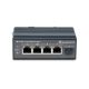 5. LevelOne 5-Port Gigabit Industrie-Switch - DIN-Schiene - -30°C bis 65°C - Gigabit Ethernet (10/100/1000) - Vollduplex - Power over Ethernet (PoE) - Wandmontage (IGP-0501)