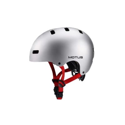 Motus MD-107 Fahrradhelm Größe M, silber (MOTHAM30S)