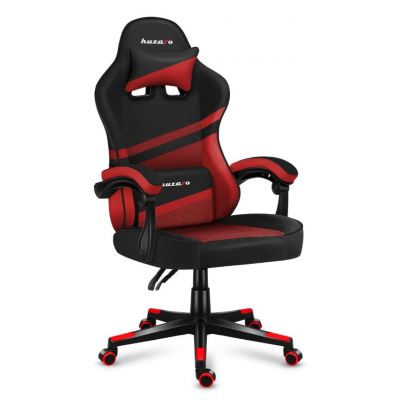 11. Huzaro Force 4.4 Gaming-Stuhl aus rotem Netzgewebe