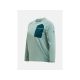 3. PEAK PERFORMANCE W Freelight Polartec Power Grid Crew Sweatshirt für Damen, Grün