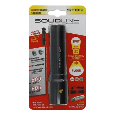 4. LED Lenser Feuerzeug Solidline ST8R Schwarz