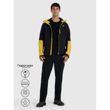 4F 4FRAW25TSOFM506-71S Herren-Softshelljacke mit winddichter 8000er Membran