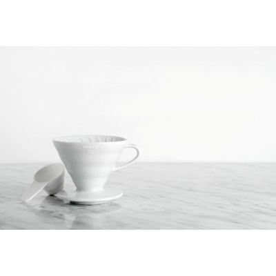 2. Keramik-Filtertrichter V60-02 HARIO weiß