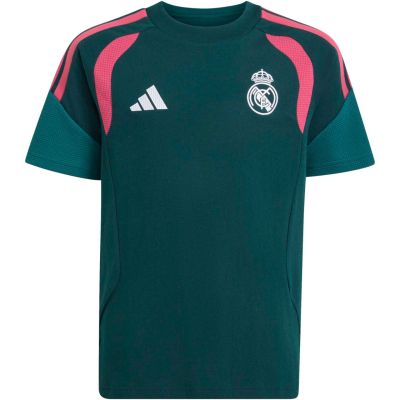 adidas Real Madrid 26/27 Tiro 26 Sweatshirt für Kinder, dunkelgrün KZ2483