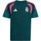 adidas Real Madrid 26/27 Tiro 26 Sweatshirt für Kinder, dunkelgrün KZ2483