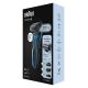 8. Braun Series 6 61-B4500cs – Folienrasierer – Blau – Tasten – LED – Laden – Ein/Aus – Netz-/Akkubetrieb