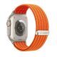 2. Tech-Protect Nylon-Sportarmband für Apple Watch 44 / 45 / 46 / 49 mm – Orange