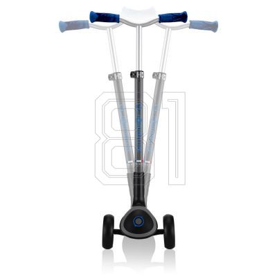 23. Globber Master Prime 3-Wheel Scooter / Black - Navy Blue 664-100