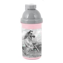 PASO Grey Horse 550 ml Schul-Trinkflasche - PP23KO-3021