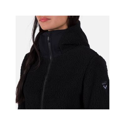 3. Rossignol W Wispile Fleece Fzh Sweatshirt Schwarz