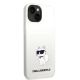 4. Karl Lagerfeld KLHMP14MSNCHBCH iPhone 14 Plus 6.7" Hardcase weiß/weiß Silikon Choupette MagSafe