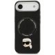 9. Karl Lagerfeld Karl Pin MagSafe Hülle für iPhone Air - Schwarz