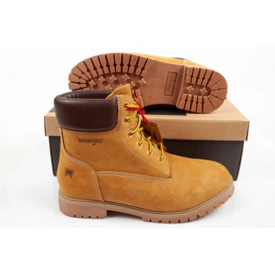 9. Wrangler Herrenschuhe Faron Herren Hohe Stiefeletten Braun Hoch