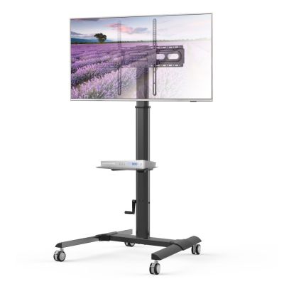 4. Techly ICA-TR228 Multimedia-Ständer Schwarzer Flachbildschirm Multimedia-Karte