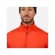 4. ROSSIGNOL MID LAYER STRETCH HZ Herren-Sweatshirt orange