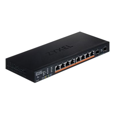 4. Zyxel XMG1915-10EP 10p PoE (PoE++: 8) 130W Managed Multigigabit/10G Switch