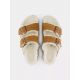 8. Birkenstock Arizona Shearling Mink W 1001135 Flip-Flops