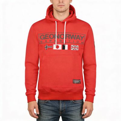 4. Geographical Norway Great DB 317 M Sweatshirt WY8613H/GN-Rot