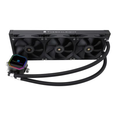 3. Thermalright Frozen Prism 360 BLACK Komplett-Wasserkühlung mit RGB-Hintergrundbeleuchtung, 360 mm, Schwarz
