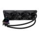 3. Thermalright Frozen Prism 360 BLACK Komplett-Wasserkühlung mit RGB-Hintergrundbeleuchtung, 360 mm, Schwarz
