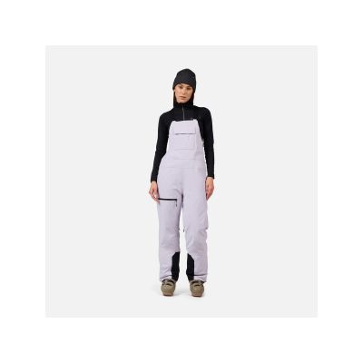 2. ROSSIGNOL W Outerlimits Isolierte Latzhose für Damen, Grau