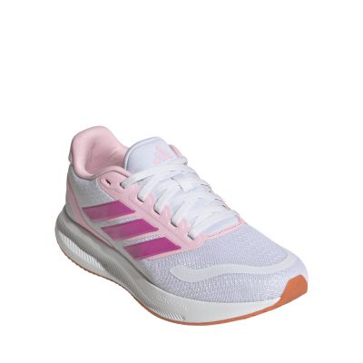 2. Adidas Runfalcon 5 Kinderschuhe weiß und rosa JP9396