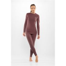 VIKING Meriboo Damen-Unterwäsche-Set aus Merinowolle, rosa, Größe M