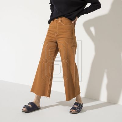 5. Birkenstock Arizona VL Shearling Midnight Insulated Flip-Flops Suede Leather Narrow (1020583)