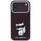 4. Karl Lagerfeld Smooth Choupette Sketch MagSafe Hülle für iPhone 17 Pro / 18 Pro - bordeauxrot