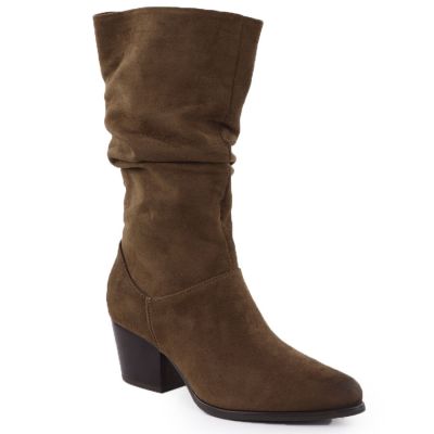 Braune Vinceza Wildlederstiefel 26-58597