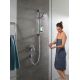4. Hansgrohe Crometta Duschsystem Chrom, Weiß