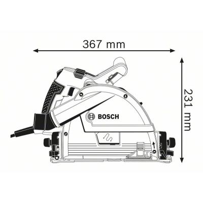 GKT 55 GCE 1400W BOSCH Tauchkreissäge