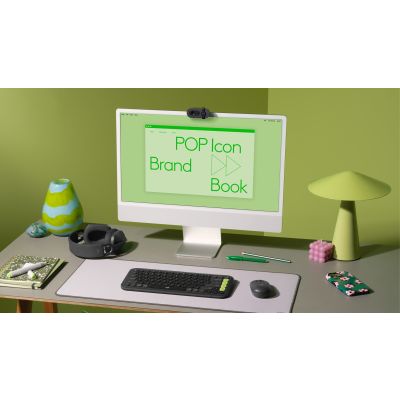 8. POP ICON KEYS/KB GRAPHITE-US INTL INTNL-973