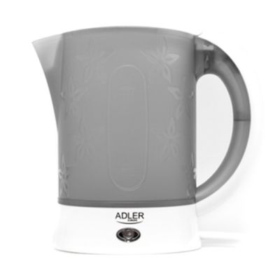 7. Adler AD 1268 Wasserkocher (600 W, 0,6 l; weiß)