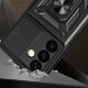 4. Hybrid Armor Camshield Panzerhülle für Samsung Galaxy S24+ mit Kameraabdeckung – Schwarz