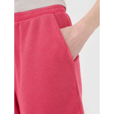 Lässige Damen-Shorts aus Waffelstrick 4F 4FRSS25TSHOF699-54S