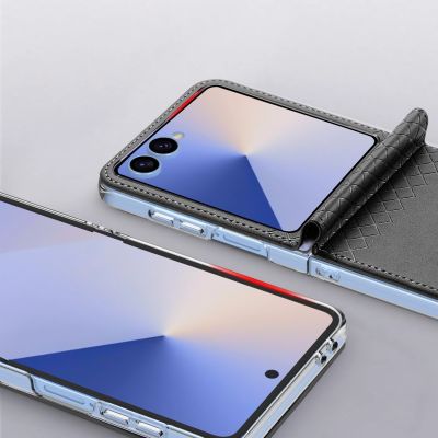 8. Dux Ducis Bril Case für Samsung Galaxy Z Flip 7 - Schwarz