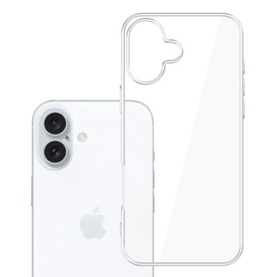 11. 3mk Clear Case Eco Hülle für Apple iPhone 16 plus – transparent