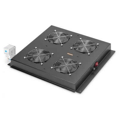 8. Dachlüfter für Serverschrank Digitus DN-19 FAN-4-BN (für Unique & Varioflex-N und Dynamic Basic)