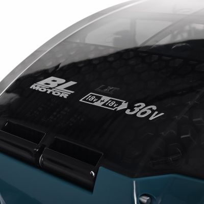 7. 2x18V Akku-Rasenmäher mit DLM462Z MAKITA Antrieb