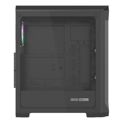 18. NATEC Genesis Irid 505 ARGB NPC-1518 Gehäuse (ATX, Micro-ATX, Mini-ITX; Schwarz)