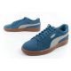 8. Puma Herren-Sportschuhe, Sneaker Smash 3.0, Leder, klassisch, modisch, blau