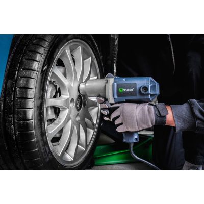 13. Elektrischer Schlagschrauber 800 Nm 1/2" für Räder, Koffer W33250 WUBER