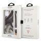 8. Guess Marble Collection iPhone 12 / iPhone 12 Pro Hülle - Grau