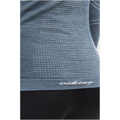 6. VIKING Lana Pro Longsleeve Merino Damen Unterwäsche Größe S Grau
