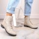 4. Jezzi W JEZ52K glänzende isolierte Stiefeletten