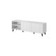 3. TV-Schrank PAFOS 150x40x52 weiß matt